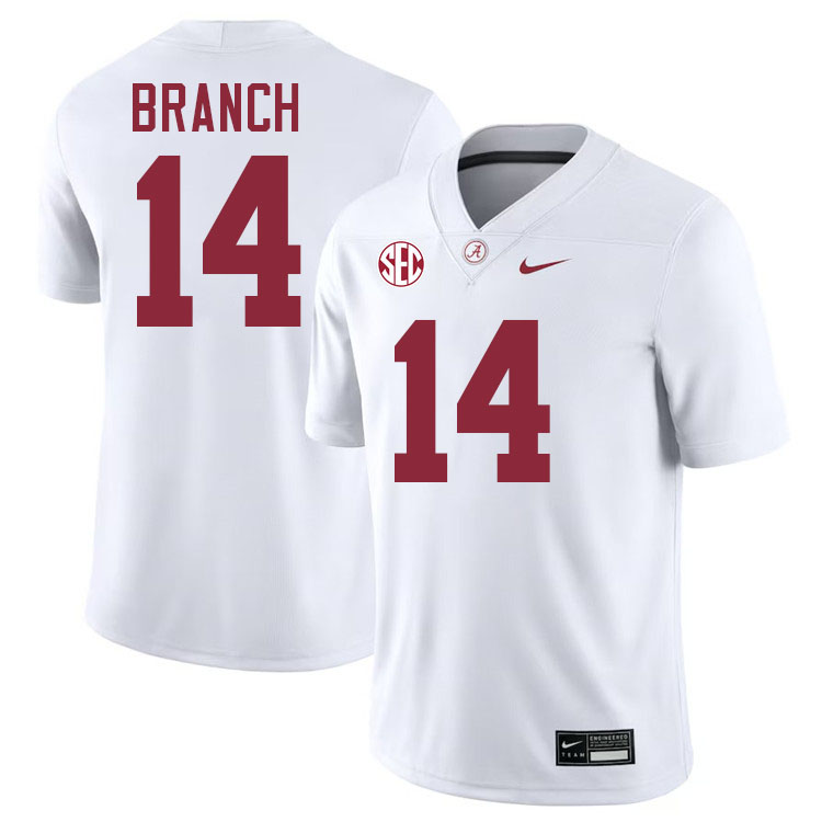 Brian Branch Alabama Jersey,University Of Alabama Crimson Tide Football Jersey,Uniforms-White